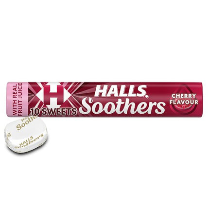 Halls Soothers Cherry Juice Sweets 45g alternate view 2