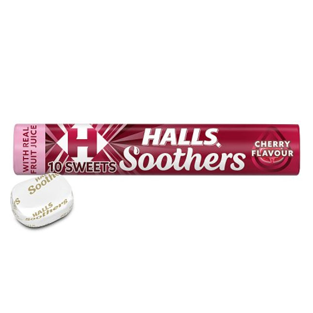 Halls Soothers Cherry Juice Sweets 45g