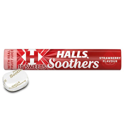Halls Soothers Strawberry alternate view 2