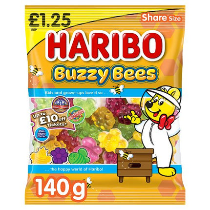 Haribo Buzzy Bees Sharing Bag 140g £1.25
