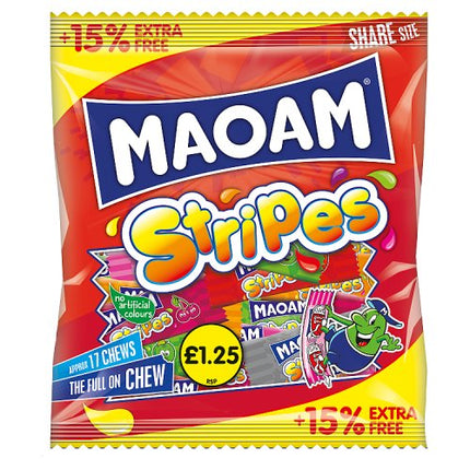 Maoam Stripes 15% Extra Free 161g