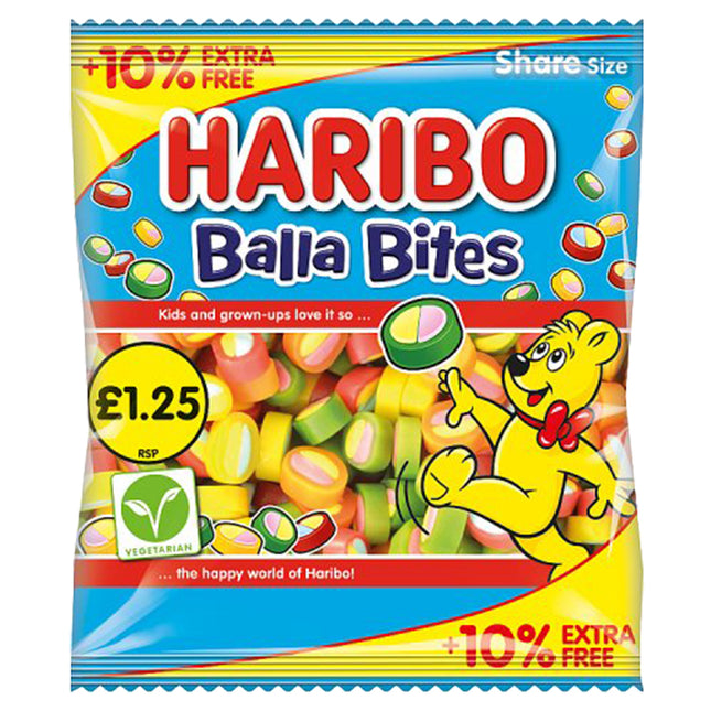 Haribo Balla Bites 10 Ef 154g Pmp 1 25