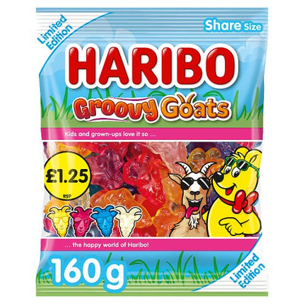 Haribo Groovy Goats 160g £1.25