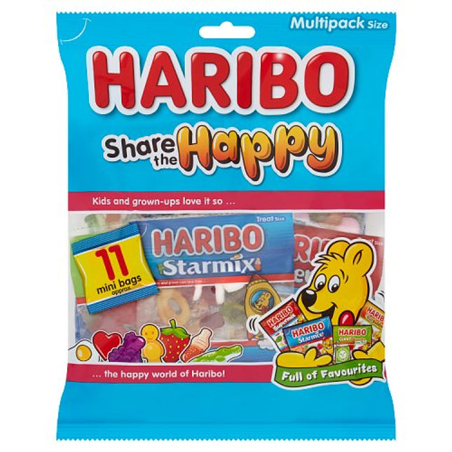 Haribo Share the Happy 11pc Party Pack 176g