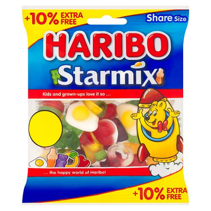 Haribo Starmix 154g PMP £1.25 10% Extra Free