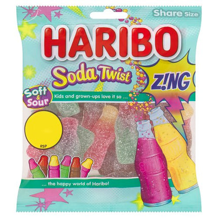 Haribo Soda Twist Z!ng 160g