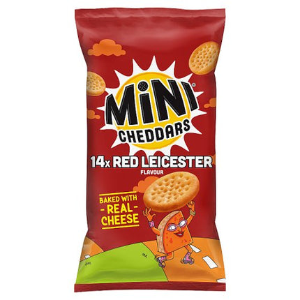 Jacob's Mini Cheddars Red Leicester Multipacks 14x23g