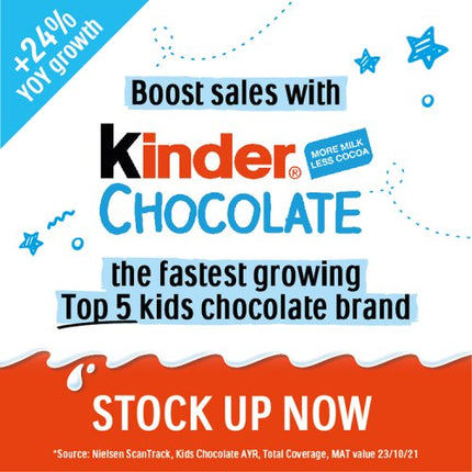 KINDER SNACKBAR 21G