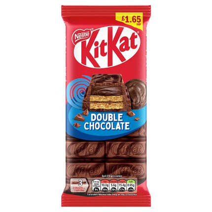 Kit Kat Double Chocolate Sharing Block 99g £1.65