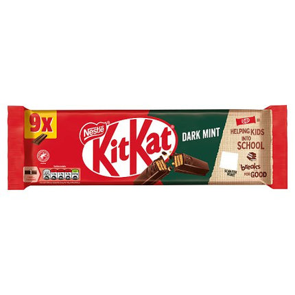 Kit Kat 2 Finger Dark Mint 9 Pack