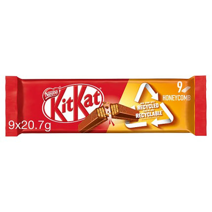 Kit Kat 2 Finger Honeycombe  9 Pack