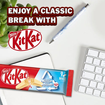 Kit Kat 2 Finger White 9 Pack