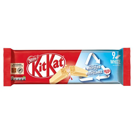 Kit Kat 2 Finger White 9 Pack