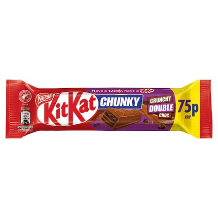 Kit Kat Chunky Double Chocolate PMP 75p 42g