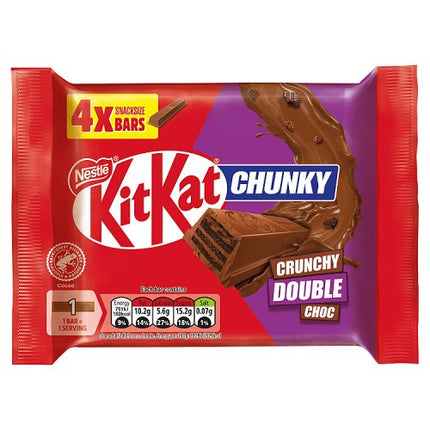 Kit Kat Chunky Double Chocolate 4x136g