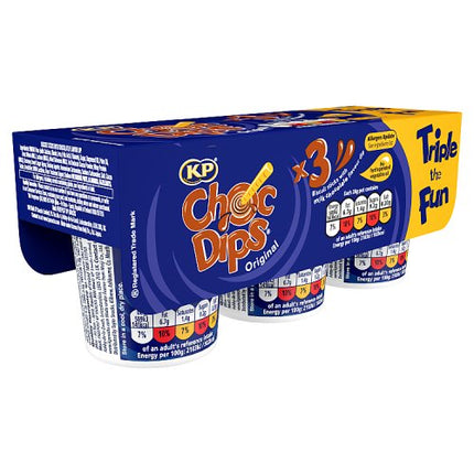 KP Choc Dips Original 3x28g