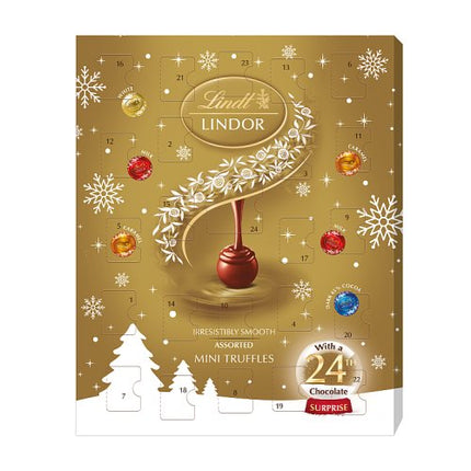 Lindt Lindor Assorted Mini Chocolate Advent Calendar 117g