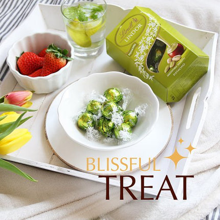 Lindt Lindor Pistachio Cornet 200g alternate view 3