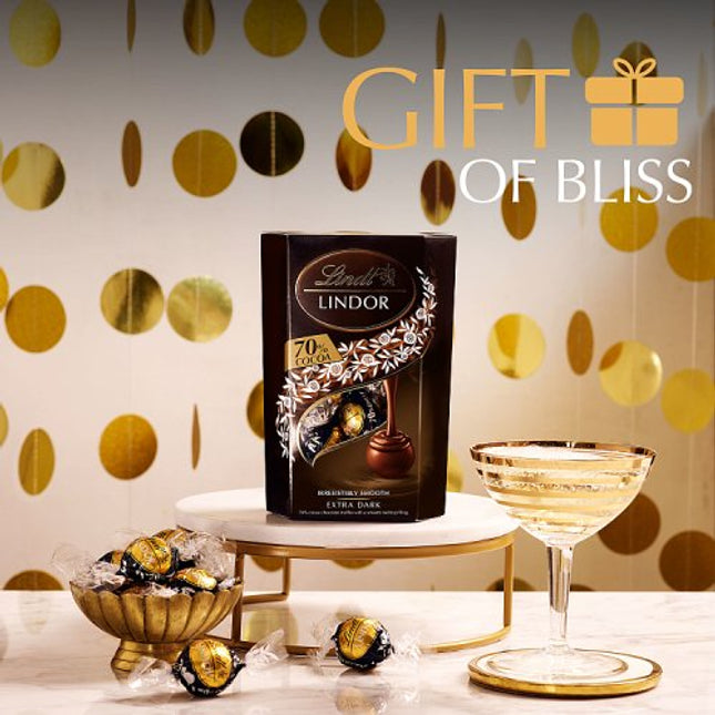 Lindt Lindor 70% Dark Chocolate Cornet 200g