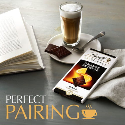Lindt Excellence Dark Orange Intense Bar 100g