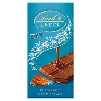 Lindt Lindor Salted Caramel Bar 100g