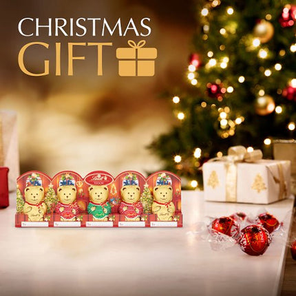 Lindt Santa Claus 5 Pack 250g