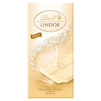 Lindor White Tablet 100g