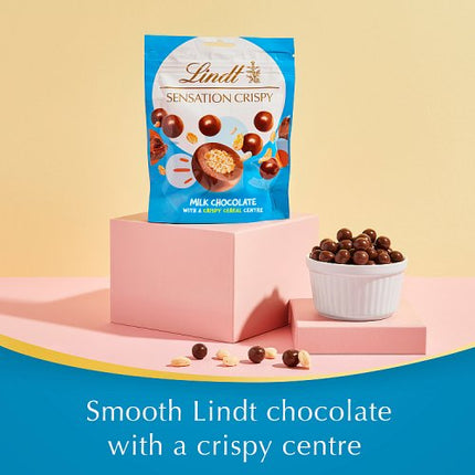 Lindt Sensations Pouch Crispy Milk Chocolate 140g