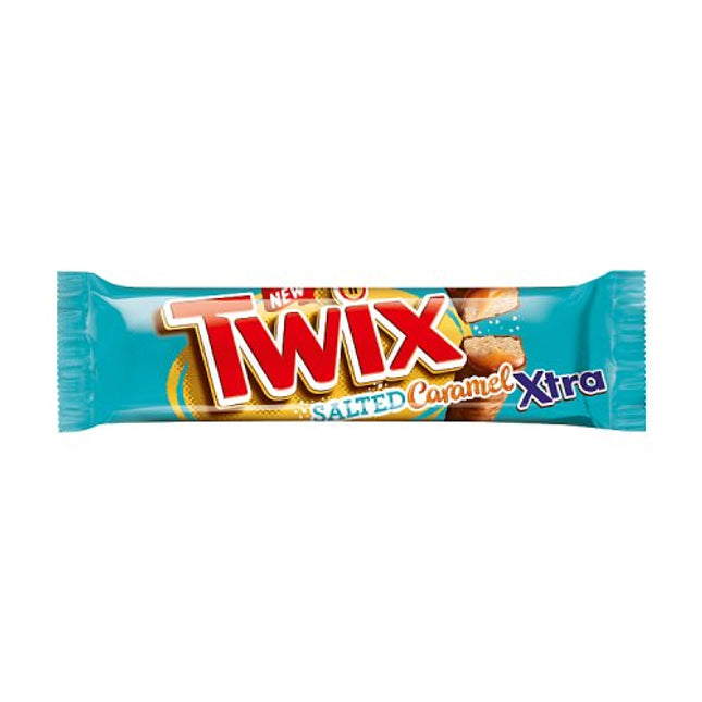 Twix Xtra Salted Caramel Chocolate Biscuit Twin Bars