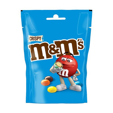 M&M's Crispy Chocolate Pouch Bag 107g