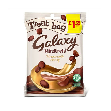 Galaxy Minstrels Chocolate Treat Bag 80g