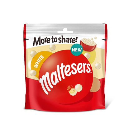Maltesers White More To Share Pouch 126g