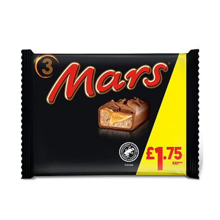 Mars 3 Pack 120g £1.75