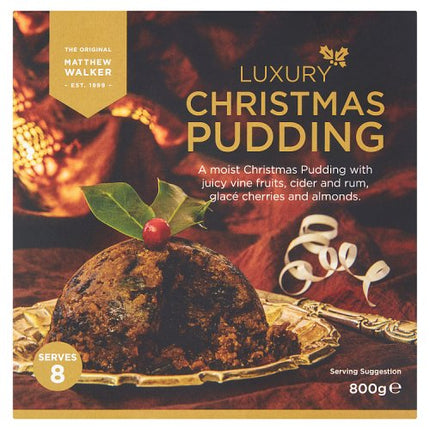 Matthew Walker Luxury Christmas Pudding 800g