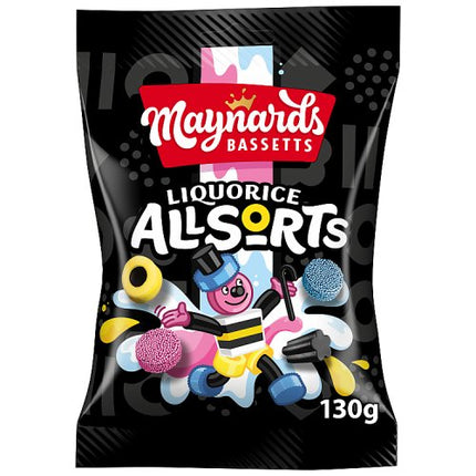 Maynards Bassetts Liquorice Allsorts 130g