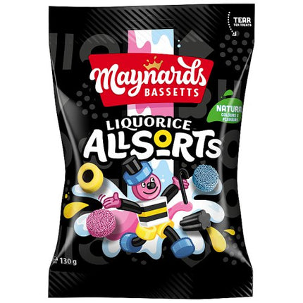 Maynards Bassetts Liquorice Allsorts 130g