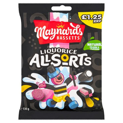 Maynard-Bassett Liquorice Allsorts 130g £1.25