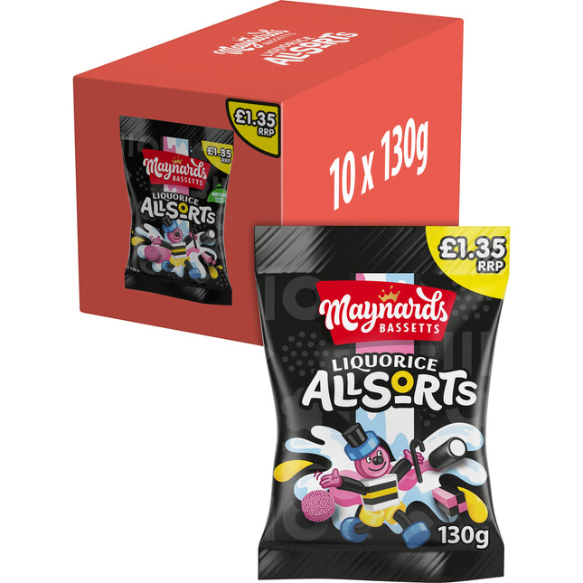 Maynard-Bassett Liquorice Allsorts 130g