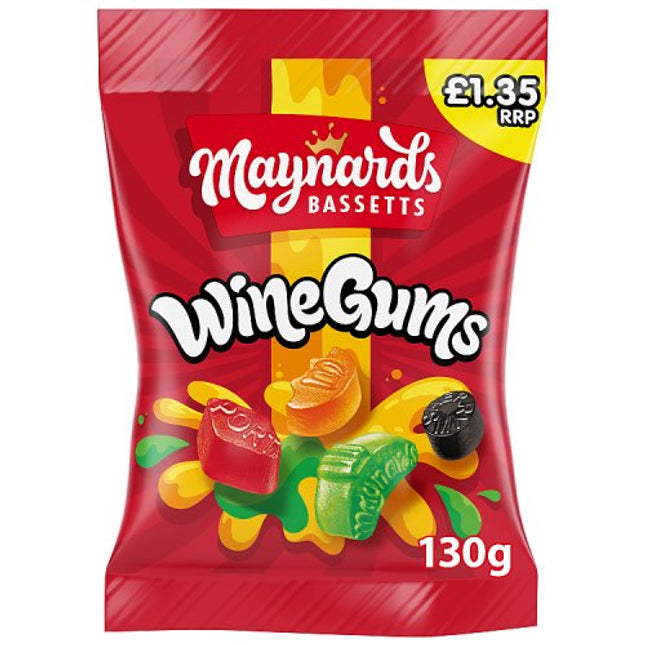 Maynard-Bassetts Wine Gums 130g