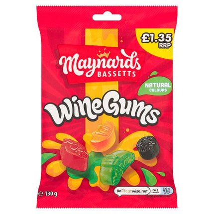 Maynard-Bassetts Wine Gums 130g