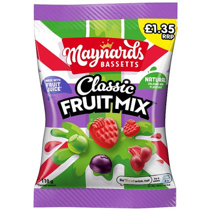 Maynards Bassetts Classic Fruit Mix 110g £1.35