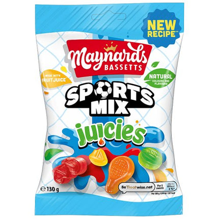 Maynard-Bassett Sports Mix Juicies 130g