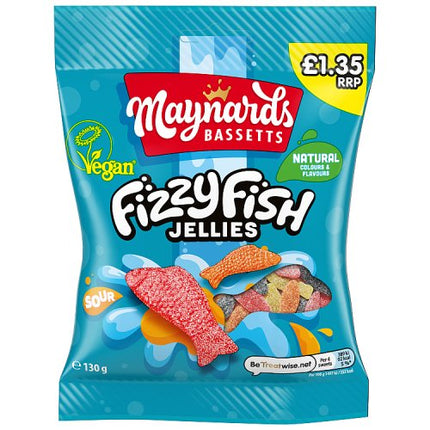 Maynard-Bassett Fizzy Fish 130g