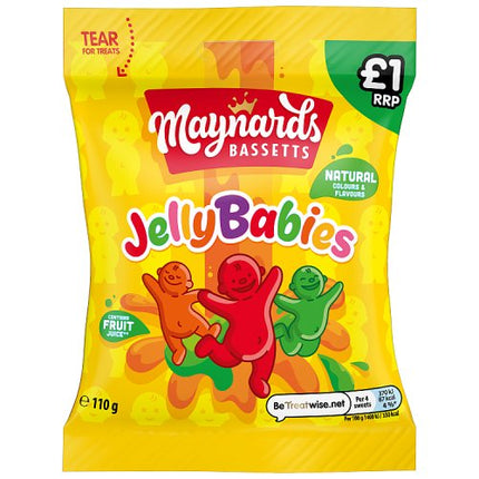 Maynard Bassetts Jelly Babies 110g