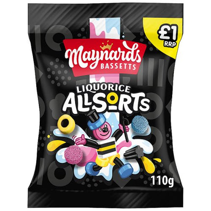 Maynard Bassetts Liquorice Allsorts 110g