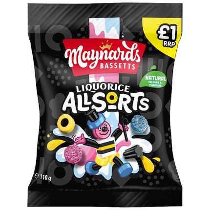 Maynard Bassetts Liquorice Allsorts 110g