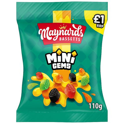Maynard Bassetts Mini Gems 110g