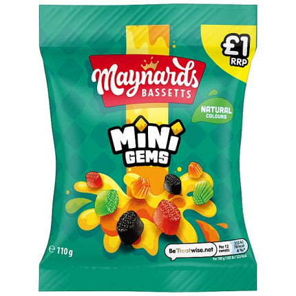 Maynard Bassetts Mini Gems 110g