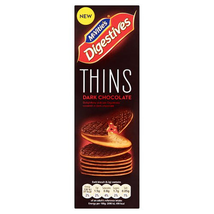 McVities Digestives Dark Thins 180g