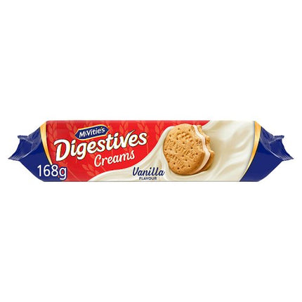McVitie's Vanilla Cream Digestives 168g